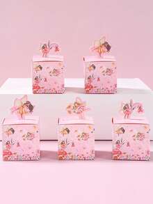 Bộ 24 hộp quà, hộp quà sinh nhật, hộp kẹo, hộp tráng miệng, hộp kẹo tiệc cưới, đồ dùng đóng gói quà tặng, đồ trang trí tiệc sinh nhật, hộp quà tặng tiệc mừng em bé, tiệc tiết lộ giới tính, đồ dùng tiệc sinh nhật cổ tích, quà sinh nhật, quà tặng tiệc tùng. - Nàng tiên hoa - Xem 9