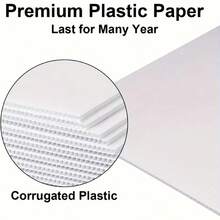 Bộ 3/4 biển báo mũi tên bằng nhựa không có chân đế - Biển chỉ dẫn chịu được thời tiết, phù hợp cho nhiều dịp khác nhau: tiệc ngoài trời, đám cưới, hướng dẫn đỗ xe, trang trí ngày lễ đa năng, không cần nguồn điện. - trắng - Xem 11