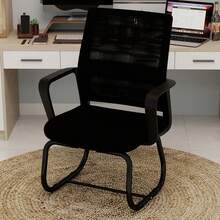Black + Metal+Mesh+Wood+Fabric