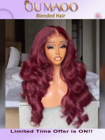 13x6 13x4 5x5HD 透明蕾丝前假发，真人混纺发丝，预先拔毛，200密度，巴西水波纹前假发，真人混纺发丝，带婴儿绒毛，自然发际线，自然黑色