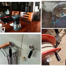 Bộ 2 tay quay tháo rời M8 x 63, tay quay Bakelite chống trượt màu đen, thích hợp cho máy phay, máy tiện, máy khoan điện, kích nâng rơ moóc, máy cưa bàn, máy cuốn ống và các thiết bị khác. - M8 x 63 (2 chiếc) - Xem 8