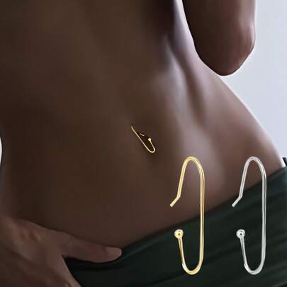 1 đôi bông tai nữ bằng bạc sterling 925, thiết kế tối giản gợi cảm.