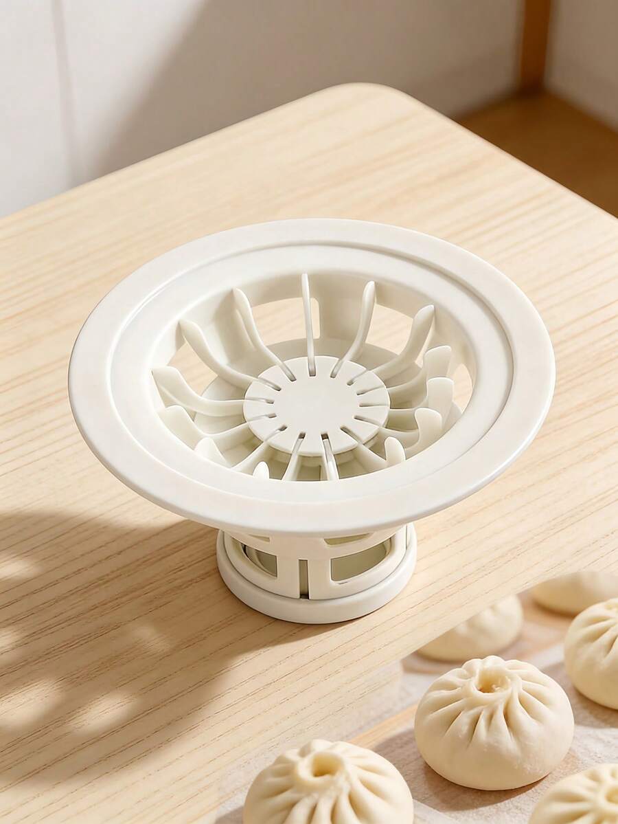 1 chiếc khuôn làm bánh bao chống dính dễ sử dụng - Dụng cụ nhà bếp hoàn hảo để làm bánh bao và há cảo, dễ vệ sinh, nồi hấp gia đình, dụng cụ nấu ăn cho người mới bắt đầu.