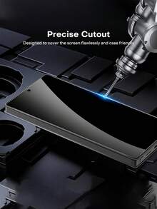5pcs Full Screen Privacy Tempered Glass Film, Anti-Peeping, Waterproof, Anti-Fingerprint, Anti-Scratch, Anti-Drop, Anti-Shatter, Multi-Layer Privacy Protection, One-Click Installation, Beginner-Friendly, Smooth Touch, Bubble-Free, Compatible With Samsung Galaxy S26/S26 Ultra/S25/S24/S23FE/S20FE/Z Fold7/Z Fold6/A56/A55 And Other Models. - Black - View 9