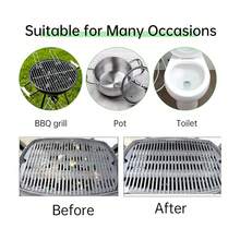 2 viên gạch làm sạch vỉ nướng, đá nướng, gạch vệ sinh vỉ nướng, thích hợp cho vỉ nướng, chảo nướng và vỉ nướng. - nhiều màu - Xem 5