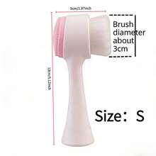 1pc/2pcs Pet Paw Cleaning Brush, Suitable For Cats And Dogs - Multicolor - View 2