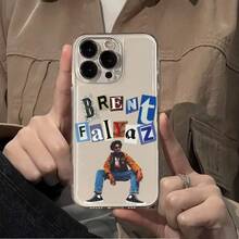 Singer B-Brent Faiyaz Phone Case FUNDA For 12 11 13 14 15 16 17 Max Pro Plus Shockproof Soft Clear Back Cover - 2 - 查看 2