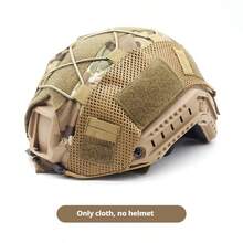 Outdoor Helmet Cover Detachable Breathable Mesh Camouflage Helmet Liner With Elastic Cord, Disguise Climbing Hat - Multicolor - View 17
