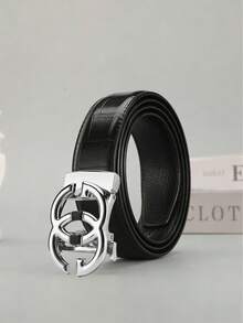 GG Design! Alloy Buckle Men's Belt - Multicolor - View 7