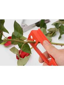 1pc Rose Thorn Remover,Rose Thorn Cleaning Cutter,Professional Rose Thorn Remover Tool,Leaf Trimmer,Flower Shop Supplies,Gardening Rose Thorn Pruner,Suitable For Home, DIY, Gardening, Flower Shops And Florists,Used To Remove Leaves, Quickly Remove Rose Stems Or Branches - Multicolor - View 4