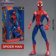 Mô hình tượng nghệ thuật Marvel Series, mô hình nhân vật hành động có thể cử động, Iron Spider-Man/Thor/Thanos/Iron Man/Captain America/War Machine/Hulk, 4 inch và 7 inch, có thể dùng làm quà tặng - Nhiều màu - Xem 23