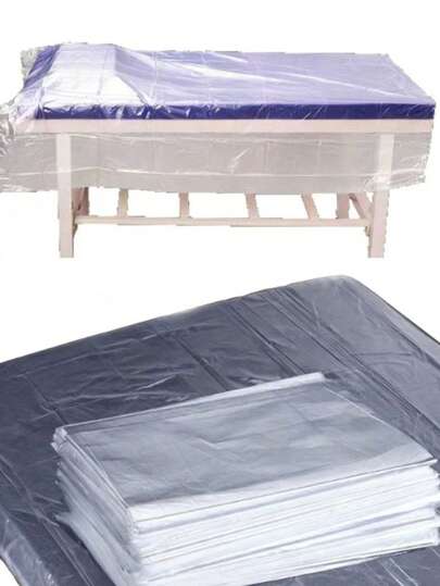 Tấm màng nhựa dùng một lần, tấm bảo vệ nệm cho ghế sofa, giường, giường massage SPA.