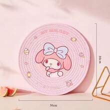 Tấm lót bàn cách nhiệt hình hoạt hình, tấm lót bàn chống bỏng dùng trong gia đình. - Nhiều màu - Xem 12