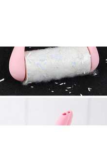 1 cây lăn bụi/loại bỏ lông thú cưng, con lăn dính có thể xé rời dùng để loại bỏ bụi và lông trên quần áo, thiết kế có thể thay thế ruột lăn. - Nhiều màu - Xem 3