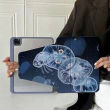 1PC 360° Rotating Multi-Angle Viewing Stand Protective Tablet Case Compatible With IPad Air 6/5/4 &10 (10.9 Inch) - Compatible With IPad Pro 2024,Air M3/A16 2025, Compatible With Samsung For Galaxy Tab S9 FE/S8 Plus/S7/S10 - Ideal For Work, Travel, And Home Relaxation,Compatible With SAMSUNG,Compatible With XIAOMI - Multicolor - View 1