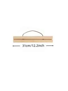 1pc 2D Flat Design Style, Each Product Comes With A Pine Wood Frame, Designed Specifically For Poster Display. The Product Includes Clips And Magnetic Devices For Securing Scrolls. It Is Lightweight And Available In Two Sizes, Suitable For Displaying Posters, Photos, Maps, And Various Images. - Drawing Pad - View 13