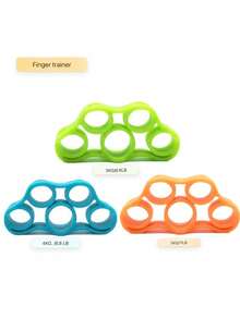 Silicone Grip Strengthener For Finger And Wrist Exercise, Finger Dexterity Training And Relaxation - Portable Finger Stretcher For Hand And Finger Strength Training - Multicolor - View 8