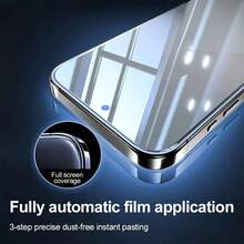 CASECOPS 2片装超高清Galaxy S26 Ultra 6.9英寸屏幕保护膜，支持屏下指纹解锁，9H+硬度钢化玻璃，超高清钢化玻璃屏幕保护膜，包含安装工具和自动对齐工具，适用于Galaxy S26 Ultra/S26+/S26、S25 Ultra/S25+/S25/S25 Edge、S24 Ultra/S24+/S24、S23+/S23、S22+/S22、S21+/S21。 - 2片高畫質 - 查看 7