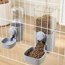 1 buah Tempat Makan Hewan Peliharaan Gantung, Mangkuk Dispenser Air Kucing, Mangkuk Kucing Gantung Kandang Anti Sumbat - 1200 ml - View 6