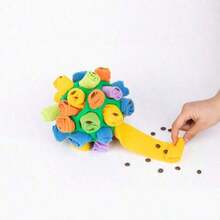1pc Washable Interactive Dog Sniffing Puzzle Toy, Portable Pet Scent Training Toy, Slow Feeder Puzzle Toy For Dogs Of Any Breed, Size Or Age - 彩色 - 查看 4