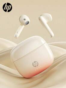 HP 新款 5.4 无线耳机，真无线入耳式耳机，30 小时超长续航，兼容苹果、安卓等设备，附赠创意 DIY 贴纸，精美礼品，万圣节和圣诞节的理想之选，USB 转 Type-C 接口 - 查看 10
