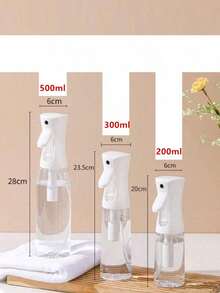 Water Spray Bottle For Hair 10oz, Large Ultra Fine Continuous For Hairstyling, Skin Care, Cleaning, Plants And Misting, Clear - Spray Bottle - View 4