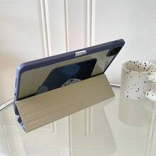 1PC 360° Rotating Multi-Angle Viewing Stand Protective Tablet Case Compatible With IPad Air 6/5/4 &10 (10.9 Inch) - Compatible With IPad Pro 2024,Air M3/A16 2025, Compatible With Samsung For Galaxy Tab S9 FE/S8 Plus/S7/S10 - Ideal For Work, Travel, And Home Relaxation,Compatible With SAMSUNG,Compatible With XIAOMI - Multicolor - View 2