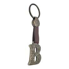 Metal Keychain With Engraved Initial And  Calendar - Handmade Gift Of Mexican Heritage - 字母 B - 查看 2