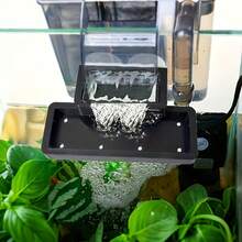 Difusor de flujo de agua para acuario, controlador de flujo de filtro para tanque de peces, accesorios para tanque de peces, proporciona un flujo de agua tranquilo para peces Betta y plantas flotantes, adecuado para filtros HOB y la mayoría de los filtros colgantes - Productos y consumibles de filtración - Ver 2
