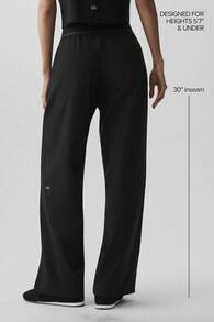Alo Yoga Alo Suit Up Trouser (Regular) Designed For A Loose Women's Black W51432r - 黑色 - 查看 2