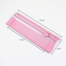 Dual-Direction Mini A4 Paper Cutter, Portable Student/Office Photo & Paper Trimmer - Single Piece - View 5