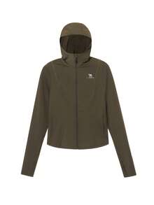 CAMEL CROWN 女士户外修身防晒服 春夏防紫外线 原纱冰感徒步套装 - 酪梨綠 - 查看 4