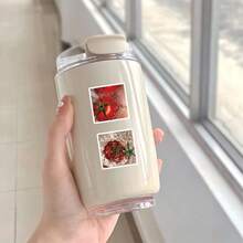 63张红色番茄主题贴纸，田园风植物拼贴画，适用于剪贴簿、手账和笔记本电脑DIY - 彩色 - 查看 5