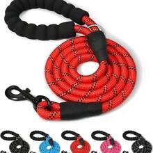 1 Set Black Cat & Dog Reflective Leash, Pet Walking Leash For Dogs & Cats, 2pcs - Black - View 2