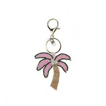 New Handmade Beaded Starfish & Coconut Tree Keychain Pendant, Bag Charm, Unisex, Durable - Perfect Gift For Travel And Daily Wear - Multicolor - View 16