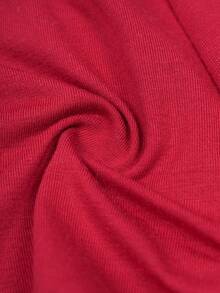 2pcs Women's Solid Color Knit Drawstring Casual Shorts, Comfortable For Home & Sleep, Suitable For Spring, Summer, Autumn - Multicolor - View 4