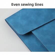 Túi đựng tài liệu da A4, cặp đựng hồ sơ dung lượng lớn, túi xách công sở chống thấm nước, đựng laptop, dụng cụ văn phòng phẩm. - Mảnh duy nhất - Xem 6