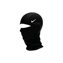 NIKE Pro Hyperwarm Hood Balaclava Face Mask, Windproof Sandproof Sun Protection Neck Gaiter For Motorcycle Bicycle Skiing, Unisex Outdoor Sports Thermal Head Cover, Lightweight Breathable Quick Dry Black Headwear, One Size Fits All Streetwear Fashion  Hood, Cycling Running Hiking Windproof Face Cover, Nike Authentic Sports Protective Gear - màu đen - Xem 2