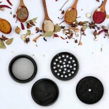 6PCS Manual Grinder -4-Layer Large Capacity Grinder, No Need For Electricity, Suitable For Home, Office, And Travel - Durable Zinc Alloy Structure - Suitable For Coffee, Spices, Herbs - Compact Design For Easy Storage - 6 cái - Xem 4