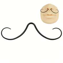 1个时尚趣味个性化胡子鼻环 - 不銹鋼鼻環 - 查看 10