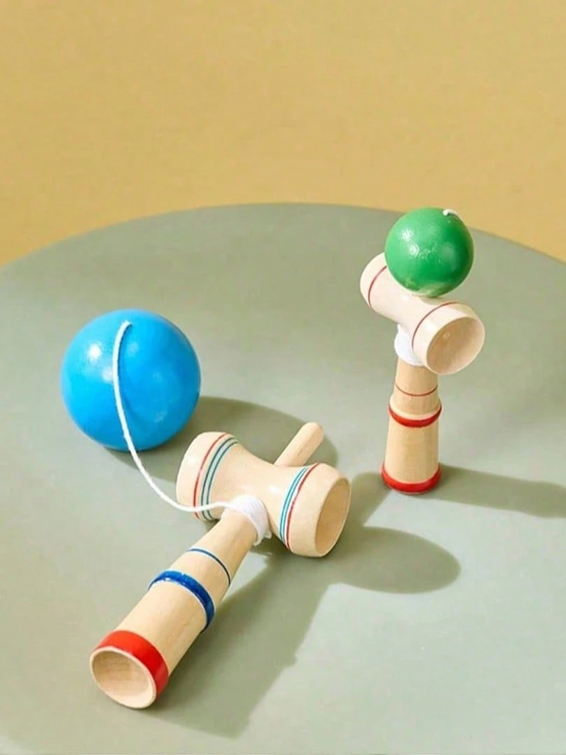 Zazumi Joivida 1 Professional Juggling Ball For Beginners In Kendama, A Multi-Functional Juggling Ball And Sports Ball Suitable For Outdoor Activities Of Teenagers. It Is Suitable For Beginners To Train Hand-Eye Coordination, Body Coordination And Control Ability - Multicolor - View 1