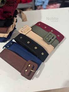 Boho Chic Short Dress With Long Sleeves, Ruffles, And Belt - Elegant Look For São João (Saint John's Day) - 鏽棕色 - 查看 5