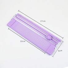 Dual-Direction Mini A4 Paper Cutter, Portable Student/Office Photo & Paper Trimmer - Single Piece - View 6