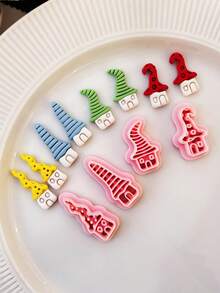 Mushroom Series Polymer Clay Cutters For Earring Making, Precision Knife Molds - Uncharged Pottery & Craft Supplies - For Jewelry Makers & Crafters - Perfect Gift For DIY Enthusiasts - Mushroom Series - View 9