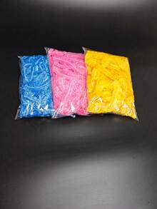 100pcs Reusable Elastic Food Preservation Covers - Semi-Transparent Bowl Lids, Perfect Replacement For Foil And Plastic Wrap (Random Colors) - Multicolor - View 6