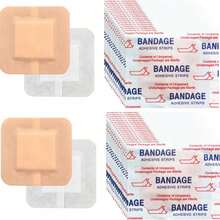 50/10pcs Waterproof Bandages - Breathable Elastic Bandages, Firmly Secured, Suitable For Fingers, Knees, Arms And Other Areas, Applicable For Home, School, Outdoor And Emergency Situations, Flexible Packaging Design. - Individually Packaged - View 13