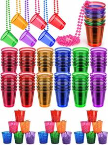 30 piezas Decoraciones de cuentas de plástico para copas de vino, collares, copas de vino para fiestas de cumpleaños, collares de cuentas de plástico para copas de vino, decoraciones de cuentas divertidas para copas de vino, decoraciones para bodas y cumpleaños, decoraciones para copas de vino, copas de vino para despedidas de soltera, regalos para fiestas de cumpleaños, suministros para fiestas, decoraciones para duchas nupciales, regalos para fiestas de bodas y cumpleaños de adultos - Multicolor - Ver 3