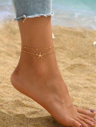 1pc Fashionable Minimalist Elegant Double-Bar Metal Open Bangle Bracelet, Adjustable Size For Women,Summer,Jewellery