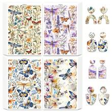 聚合物粘土转印纸、蝴蝶图案、一次性水溶性粘土转印纸、软陶瓷耳环、珠宝模具和聚合物粘土 - A - 查看 3