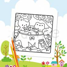 Sakura Spring: Cute Japanese Coloring Book - Explore Japan With Adorable Rabbits, Frogs And Ducks, Perfect Gift For Easter, Mother's Day, Children's Day, Father's Day, Back To School And Birthdays. Mom Gifts, K-Pop, School, Coloring Books, Stationery, Easter Gifts, Room Decor, School Supplies, Office Supplies, Gifts, Party Bag Fillers, Toys. (Comfort Space Coloring) - Cherry Blossom Spring - View 6